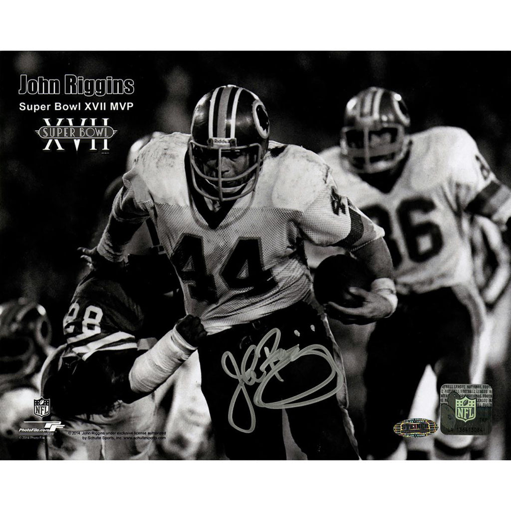 John Riggins Signed SB MVP 8x10 Collage Photo