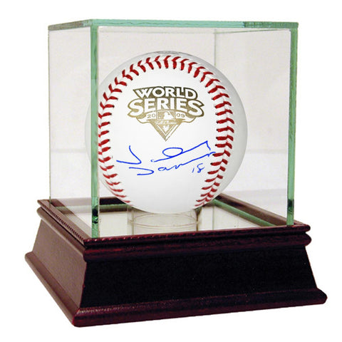 Johnny Damon Signed 2009 WS Baseball