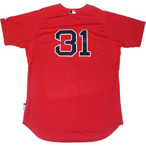 Jon Lester Boston Red Sox Authentic Cool Flow 31 Scarlett Jersey (Sz 48)