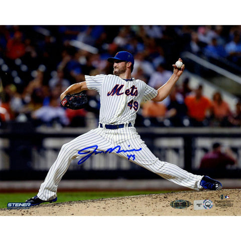 Jon Niese Mets Pitching Signed 8x10 Photo(MLB Auth) (Getty 181717254)