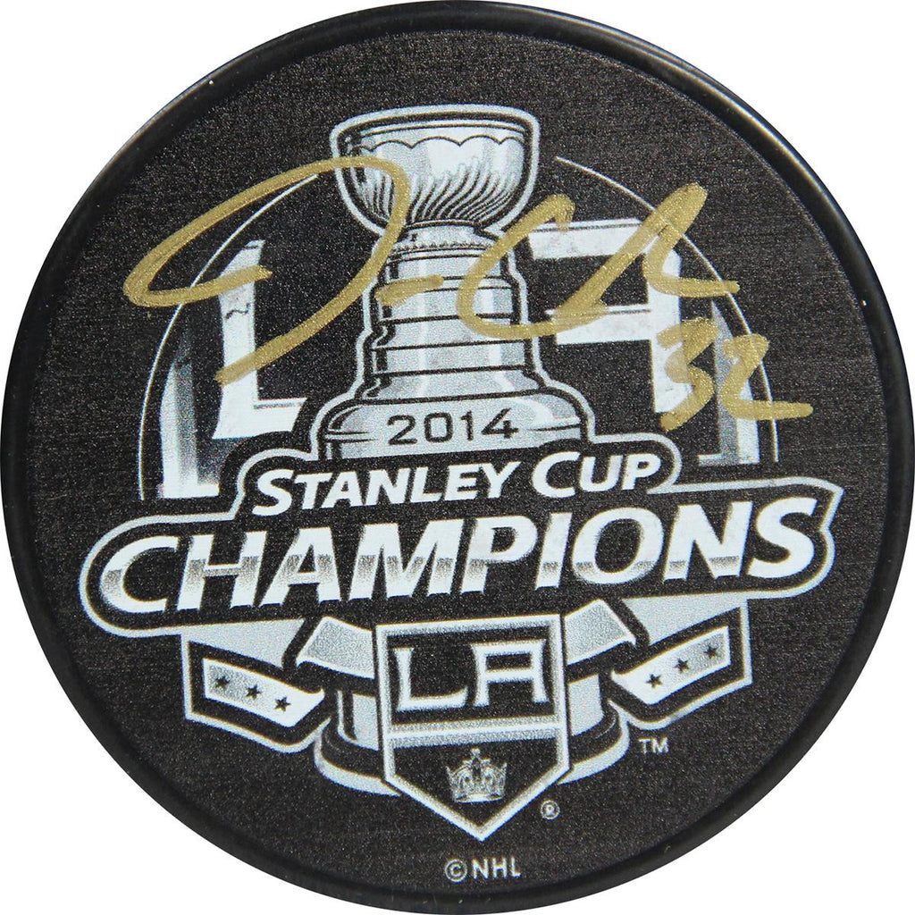 Jonathan Quick Signed Los Angeles Kings 2014 Stanley Cup Champions Puck