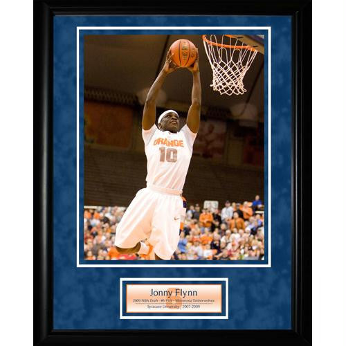 Jonny Flynn Syracuse Dunk 8x10 Framed Collage w Nameplate