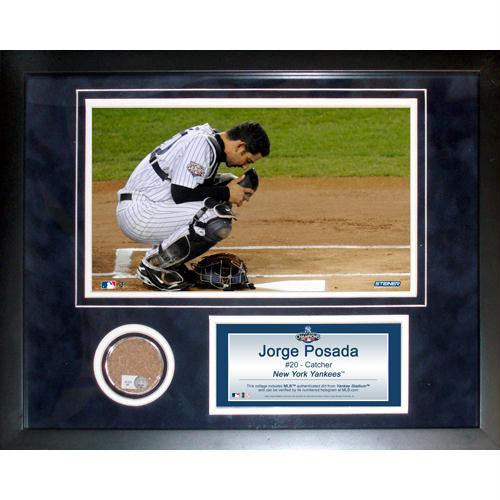 Jorge Posada 11x14 Mini Dirt Collage