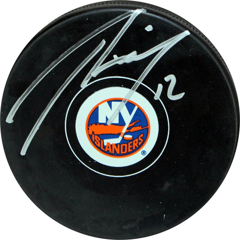 Josh Bailey Signed New York Islanders Puck