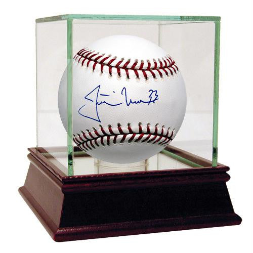 Justin Morneau Signed MLB Baseball (MLB Holo Only)