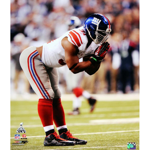 Justin Tuck Super Bowl XLVI 16x20 Photo