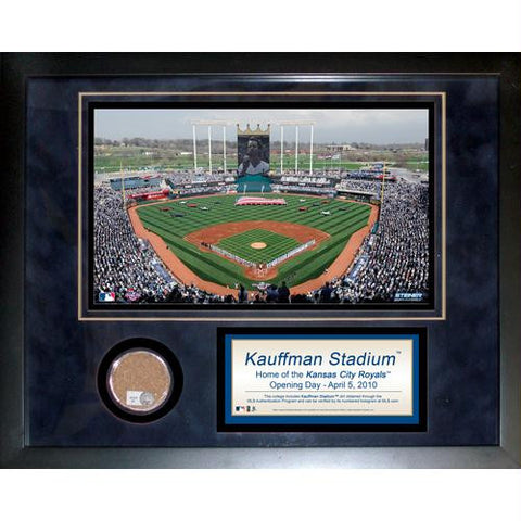 Kauffman Stadium 11x14 Mini Dirt Collage