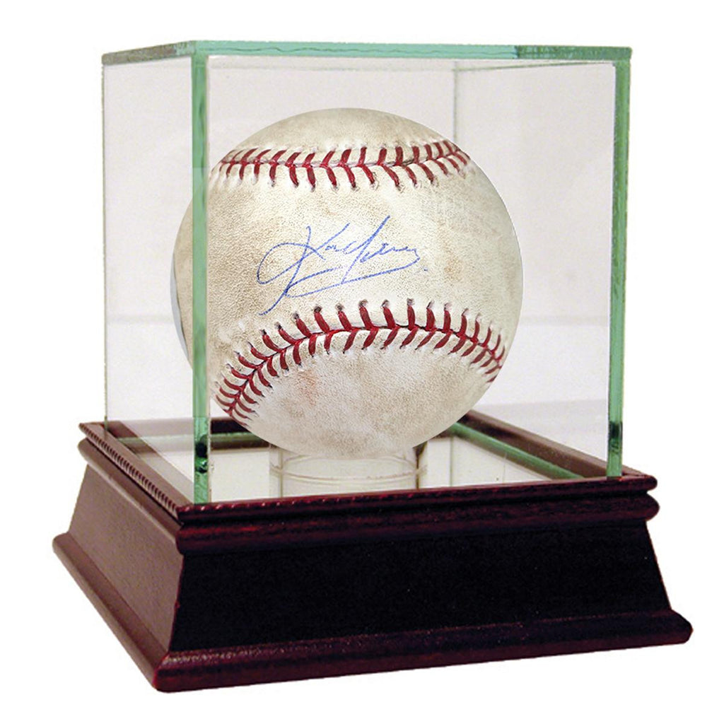 Kevin Youkilis Signed Game Used Baseball