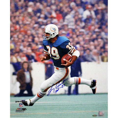 Larry Csonka Dolphins 16x20 Photo w HOF 87 insc