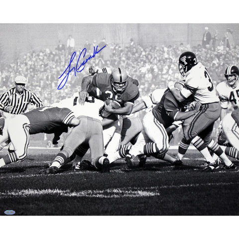 Larry Csonka Signed BW 16x20 Photo (Corbis Images U1573174)