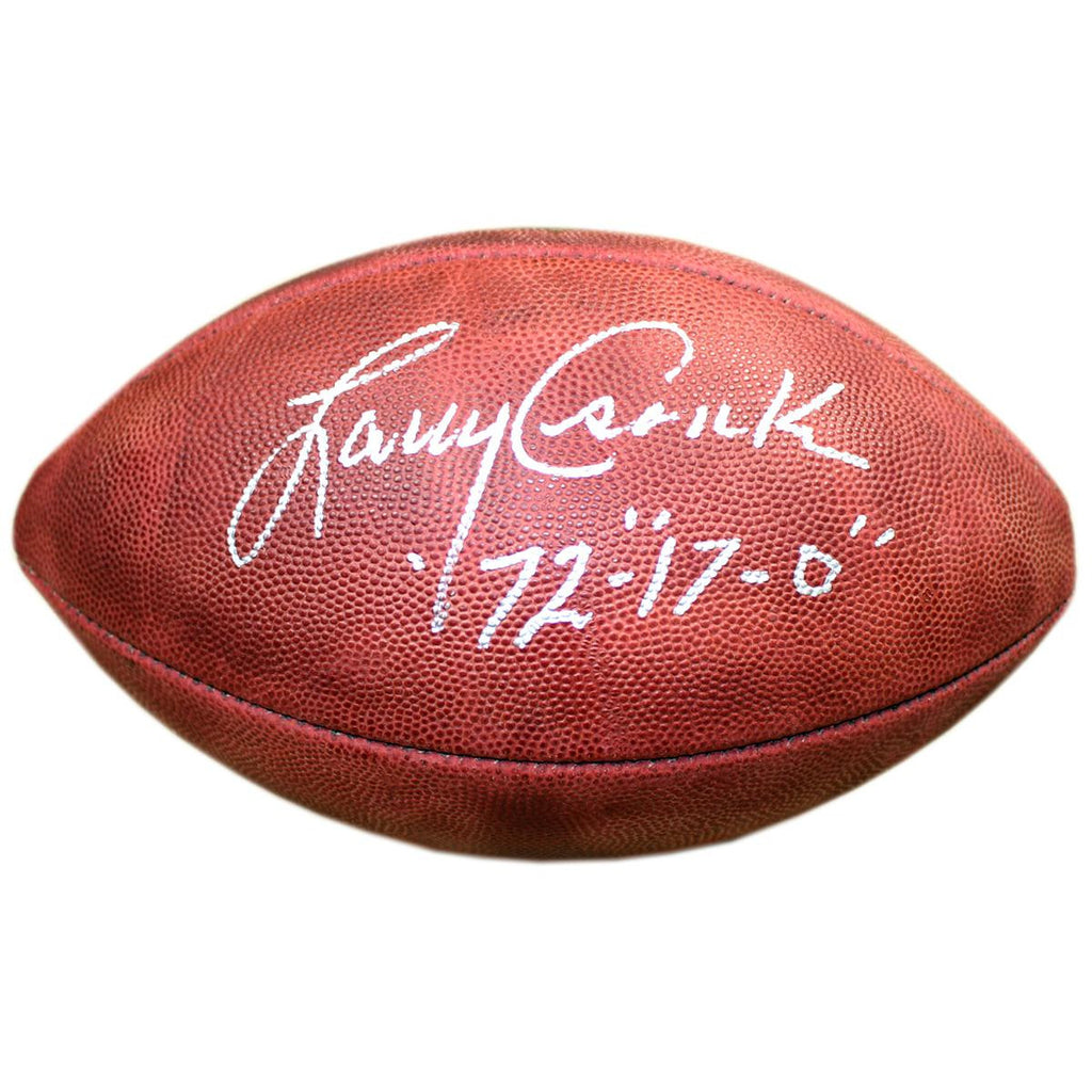 Larry Csonka Signed Duke Football w 72 17-0 Insc