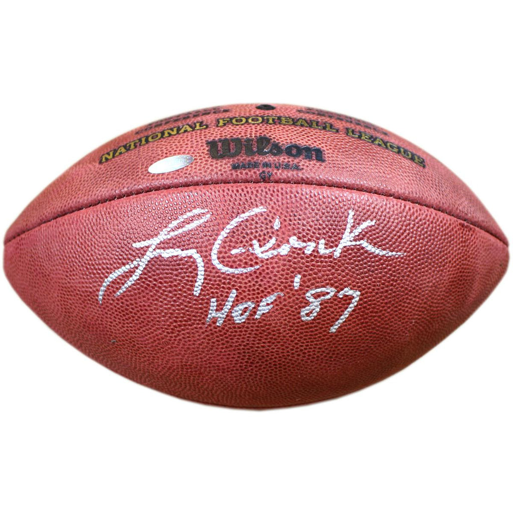 Larry Csonka Signed Duke Football w HOF 87 Insc