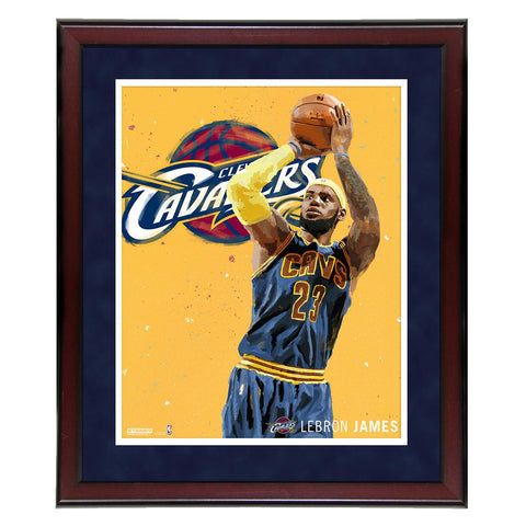 Lebron James Digital Painting 16x20 Photo