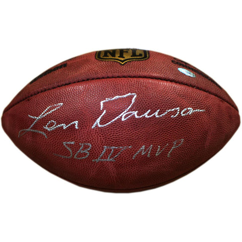 Len Dawson Signed Duke Football w SB IV MVP Inscription