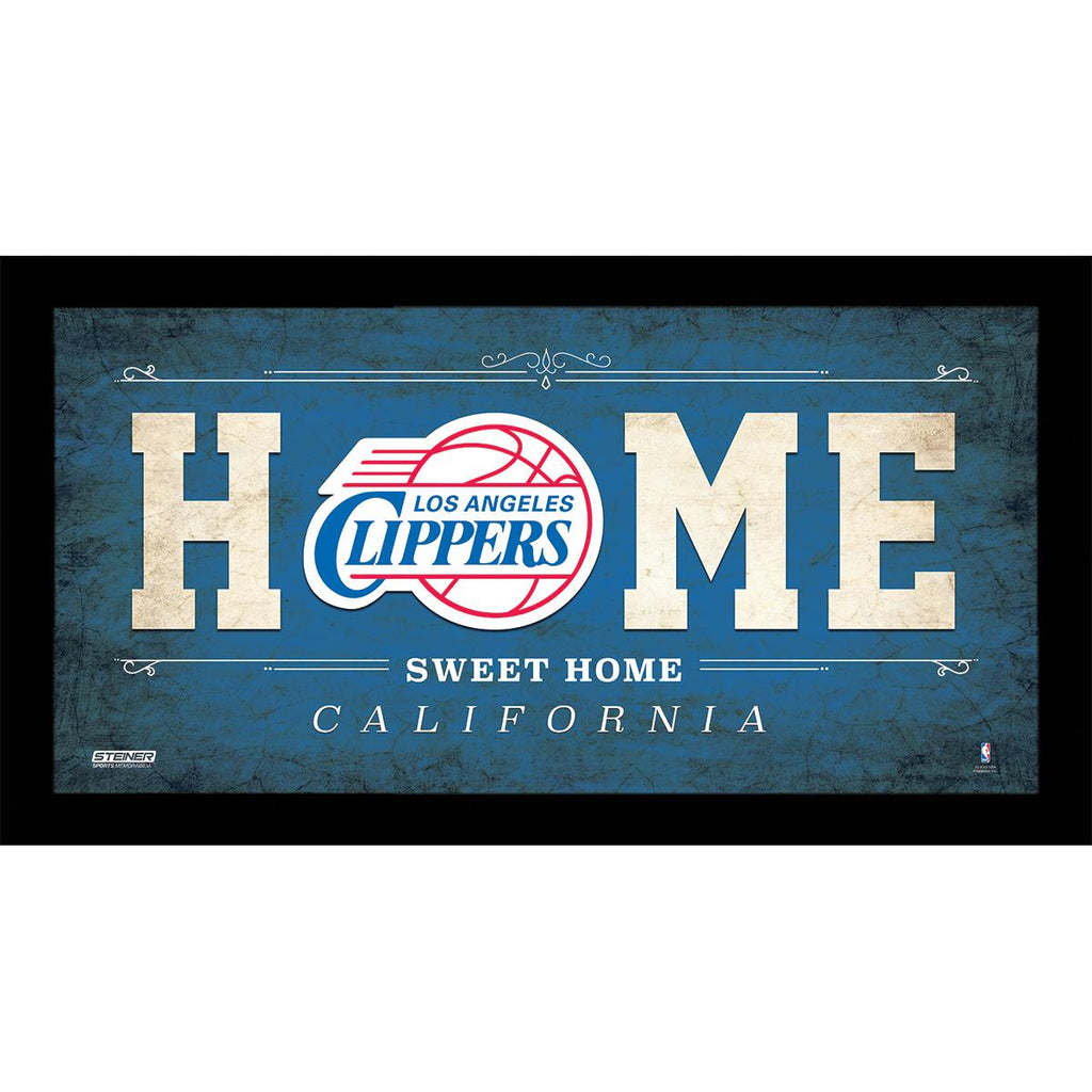 Los Angeles Clippers 10x20 Home Sweet Home Sign