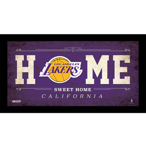 Los Angeles Lakers 10x20 Home Sweet Home Sign