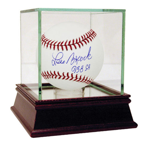 Lou Brock Signed MLB Baseball w 938 SB Insc