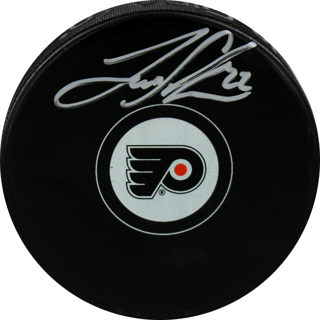 Luke Schenn Philadelphia Flyers Signed Puck