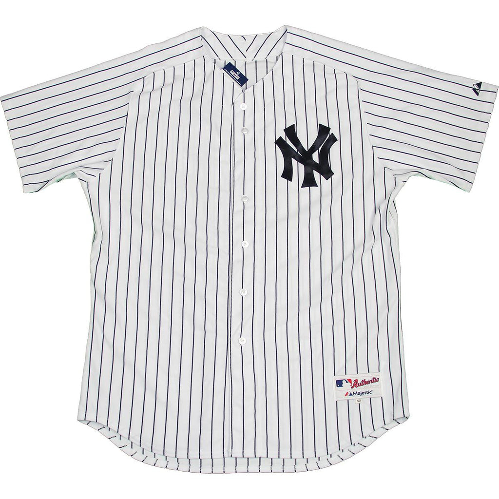 Majestic Authentic New York Yankees White Home Jersey (M) - Bulk Size 40