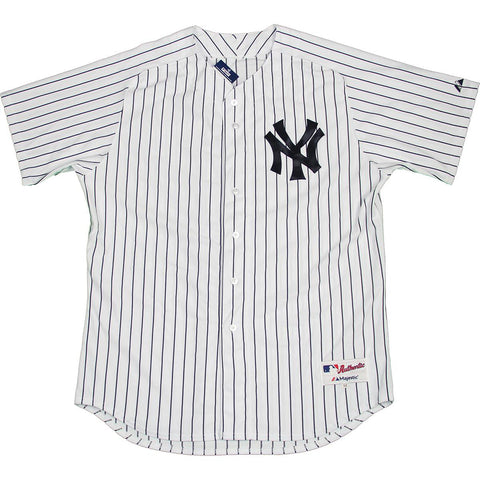 Majestic Authentic New York Yankees White Home Jersey (XXL) - Bulk Size 52