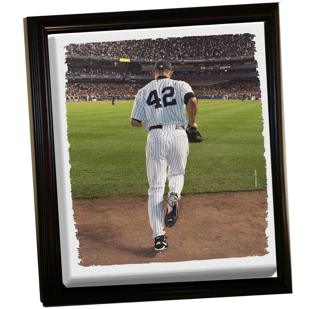 Mariano Entering Game Framed Stretched 32X40 Canvas