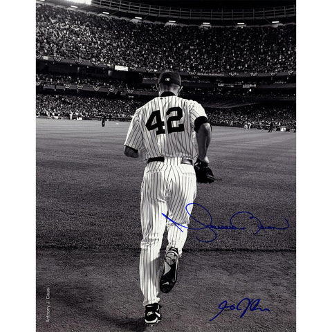 Mariano Rivera 2006 Entering The Game B&W 8x10 Photo (Signed By Anthony Causi)