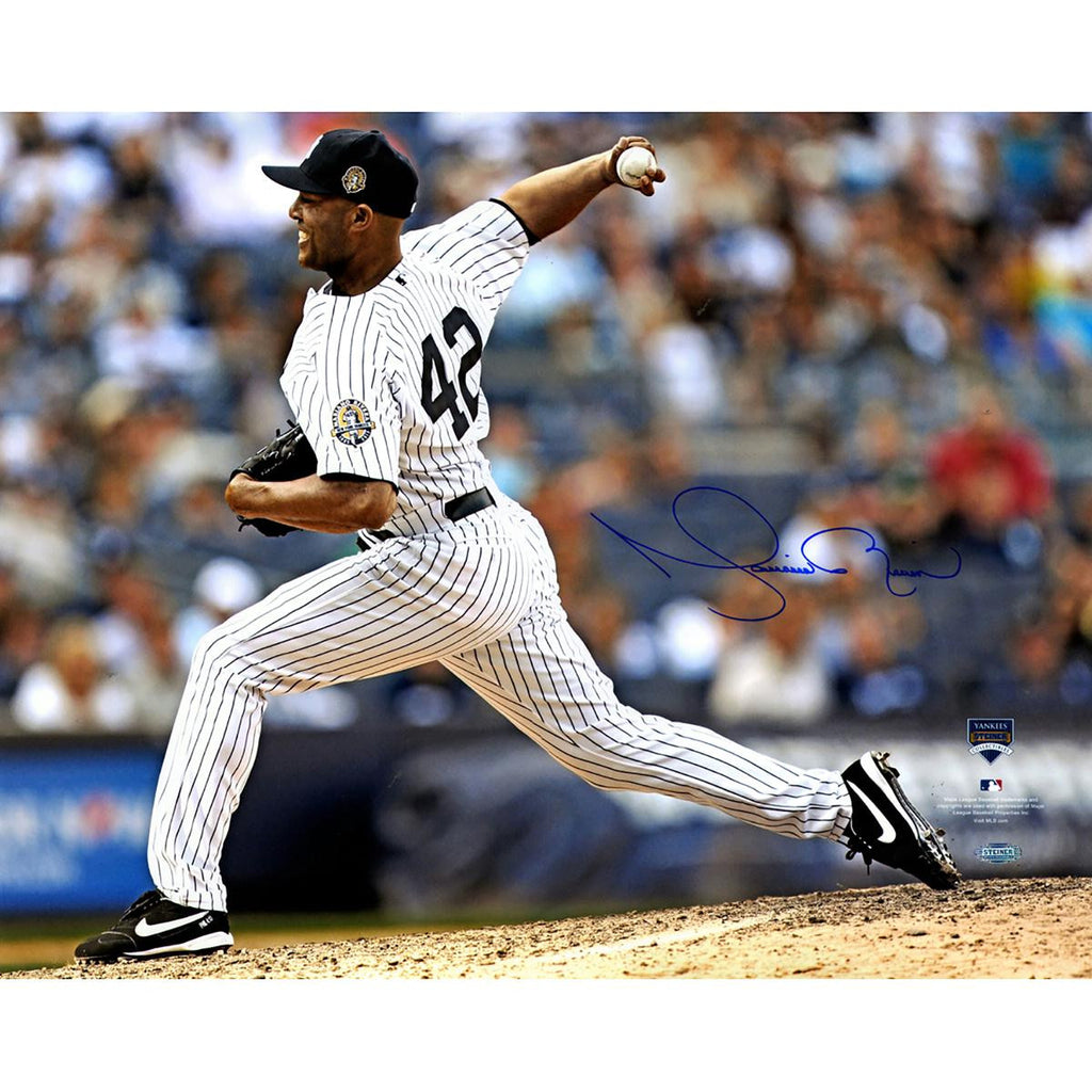 Mariano Rivera Signed In The Game Collage Photo