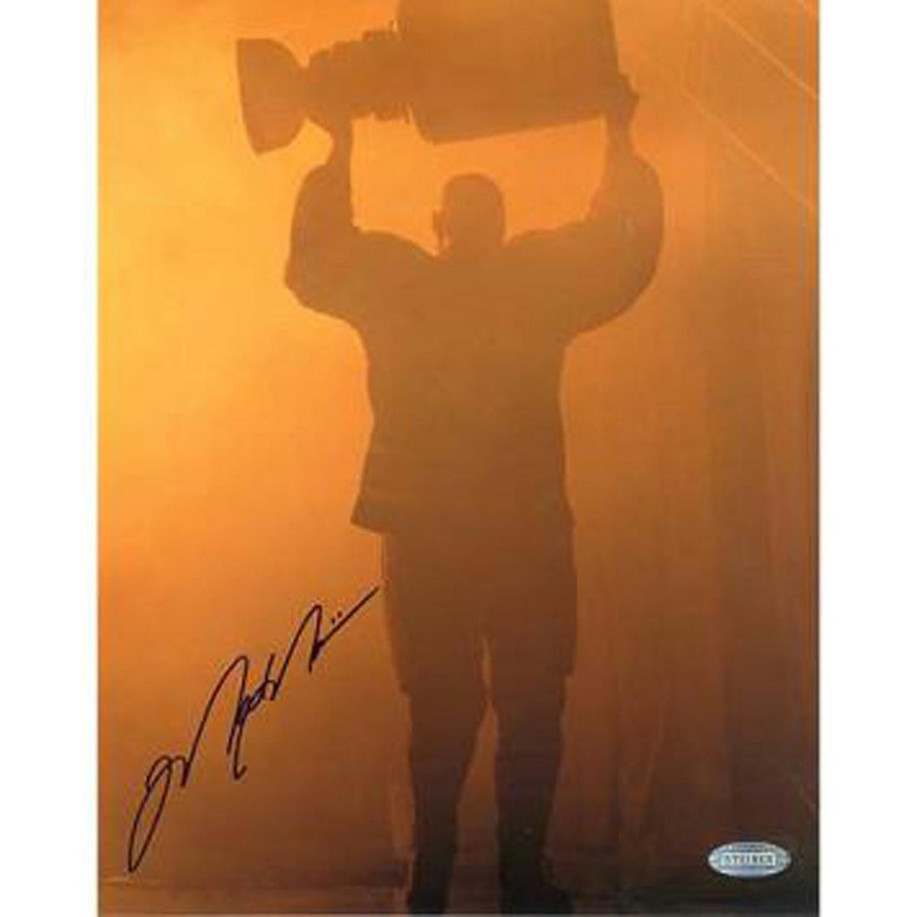 Mark Messier Oilers Retirement Night Entering through Smoke with Cup 8x10 Photo