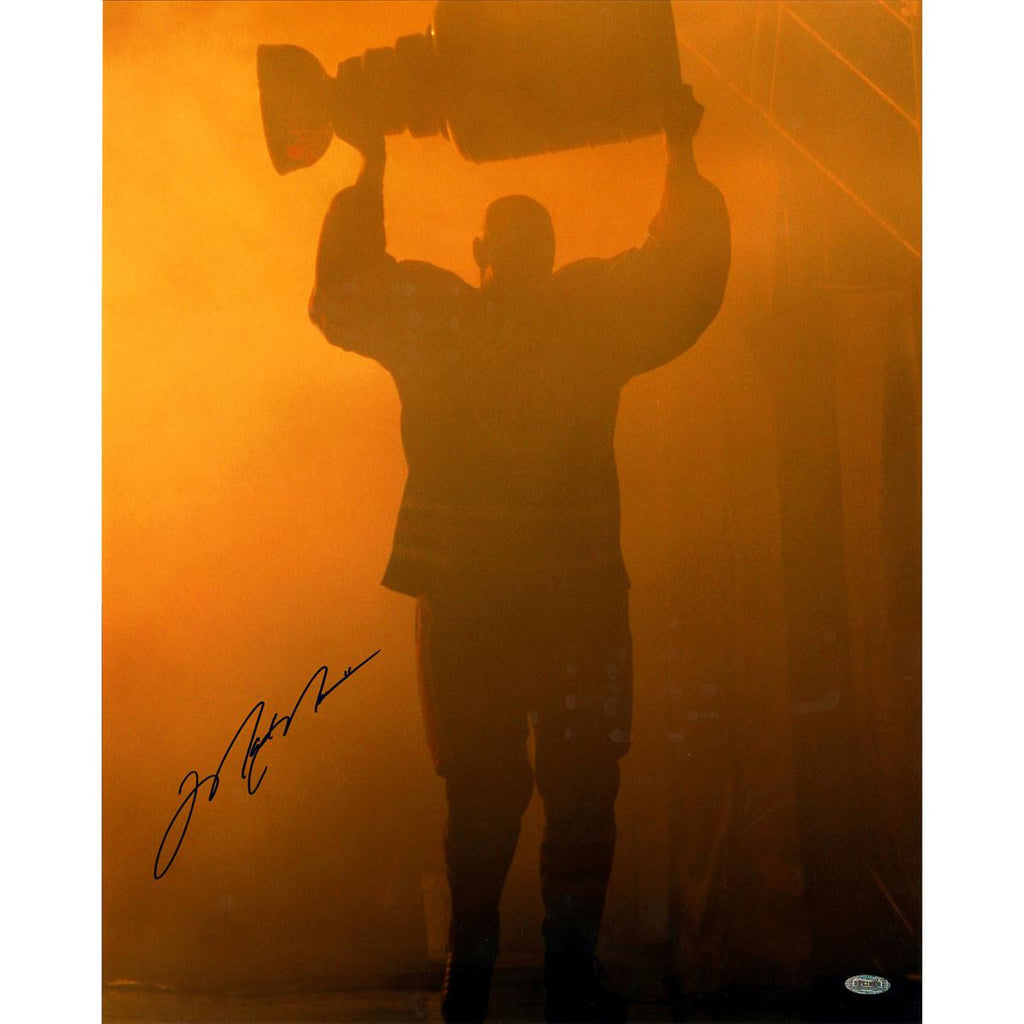 Mark Messier Oilers Retirement Night w Stanley Cup 16x20 Photo