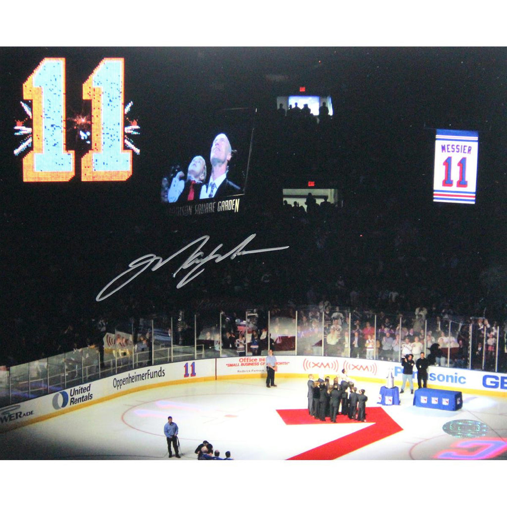 Mark Messier Retirement Night 11 Horizontal 8x10 Photo