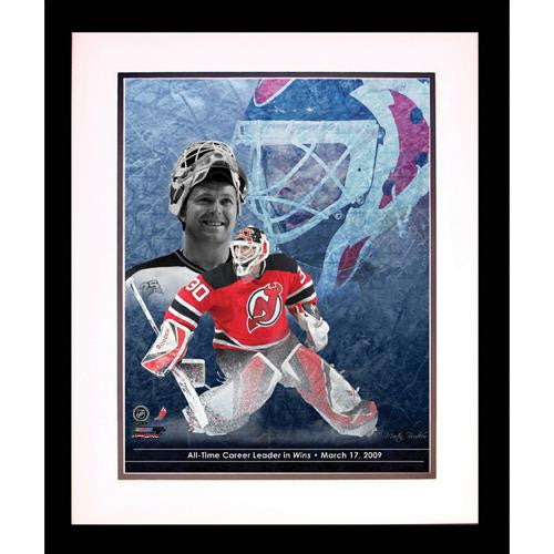 Martin Brodeur All Time Career Leader In Wins- March 17 2009 11x14 Collage Photo