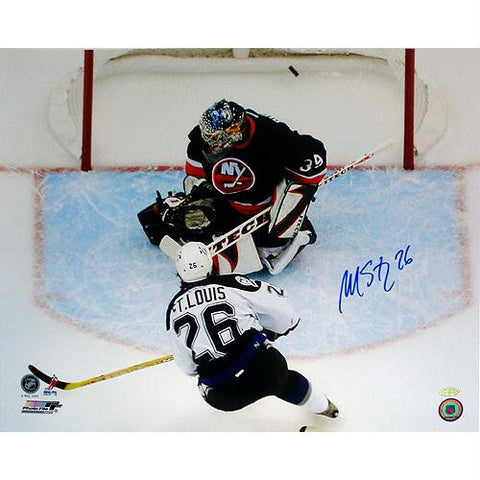 Martin St. Louis Playoff Goal vs DiPietro 16x20 Photo