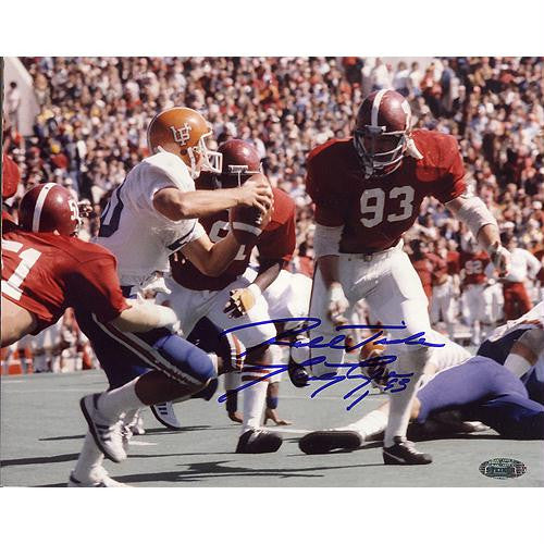 Marty Lyons Alabama Action vs Florida 11x14 Photo w Roll Tide Insc.