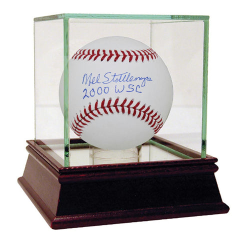 Mel Stottlemyre Signed 2000 World Series Baseball w 2000 WSC insc