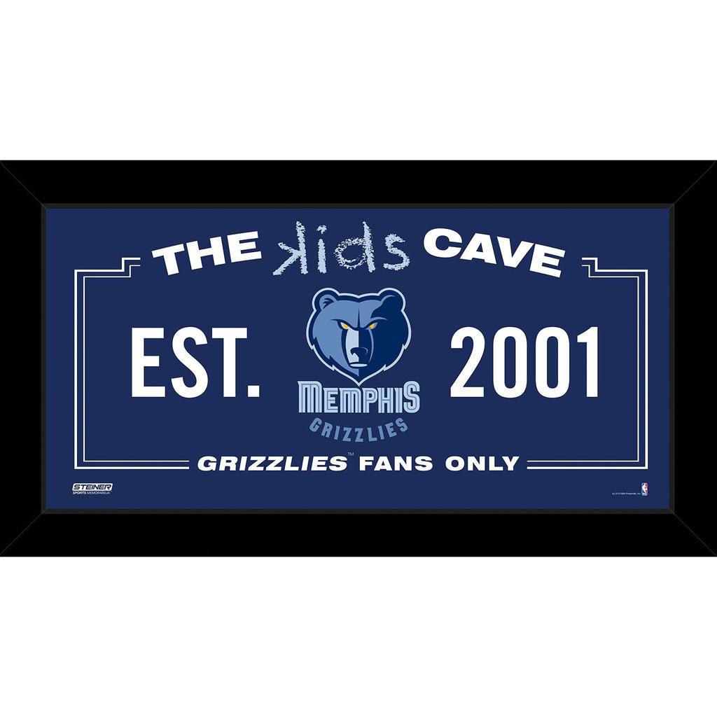 Memphis Grizzlies 10x20 Kids Cave Sign