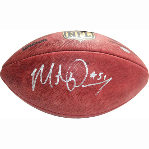 Michael Pouncey Signed NFL Football