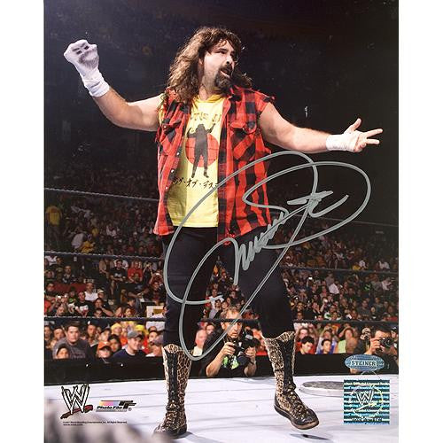 Mick Foley Mankind Sock on Hand 8x10 Photo