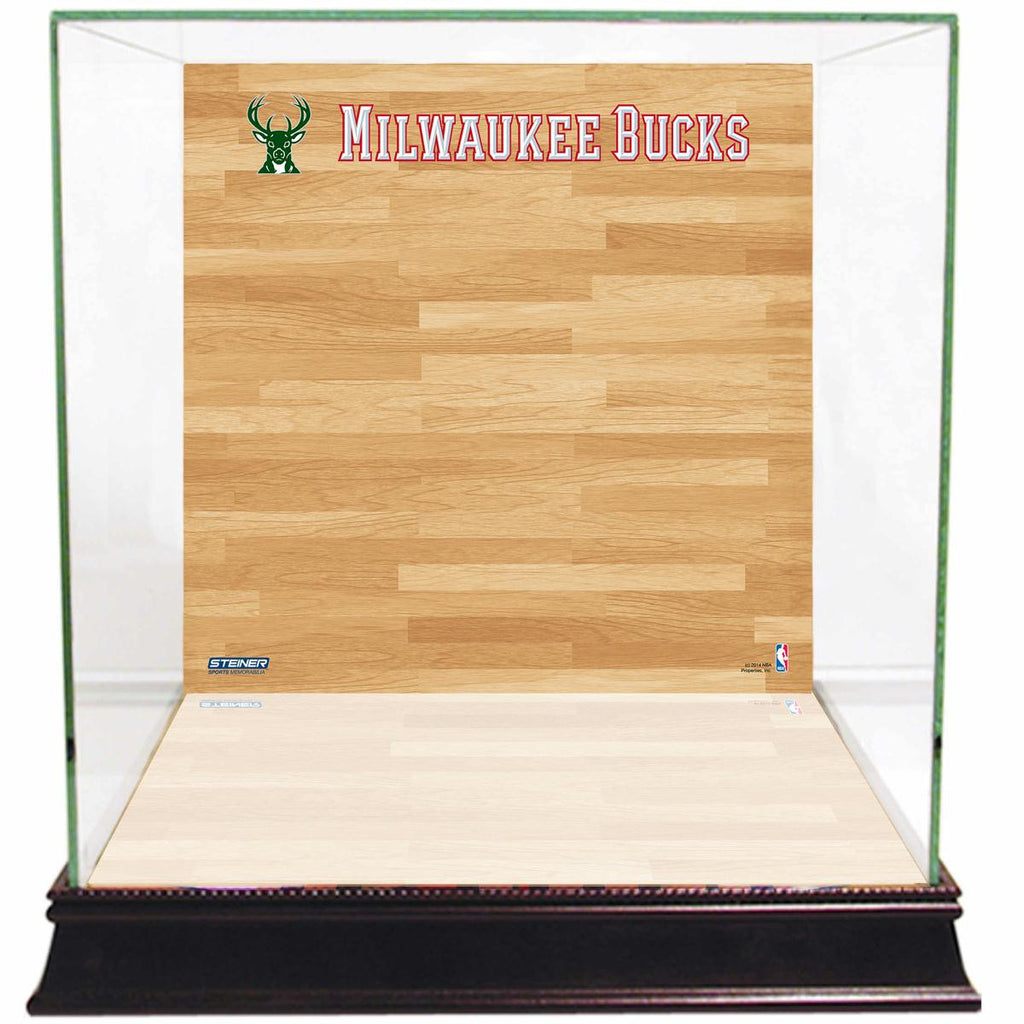 Milwaukee Bucks Basketball Court Background Case