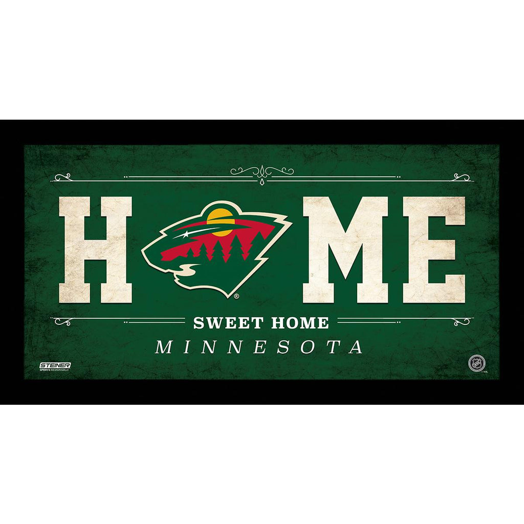 Minnesota Wild 10x20 Home Sweet Home Sign