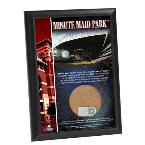 Minute Maid Field 4x6 Dirt Plaque