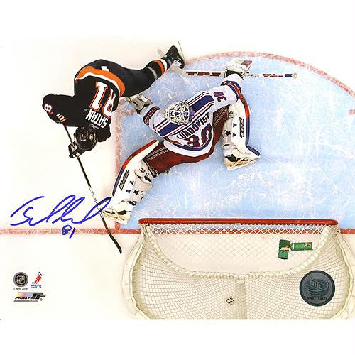 Miroslav Satan Shootout Goal vs Rangers 8x10 Photo