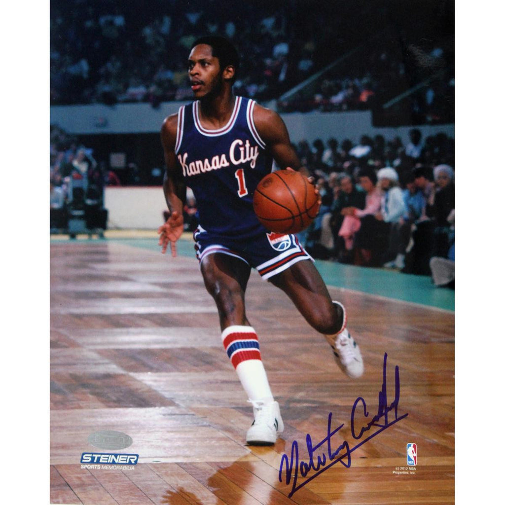 Nate Archibald Kansas City Kings Against Boston Celtics Signed 8x10 Photo