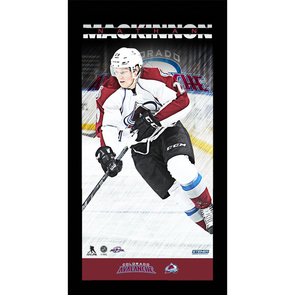 Nathan Mackinnon Player Profile 10x20 Framed Photo