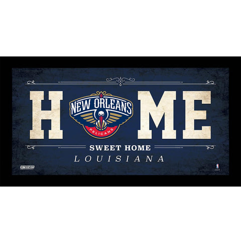 New Orleans Pelicans 10x20 Home Sweet Home Sign