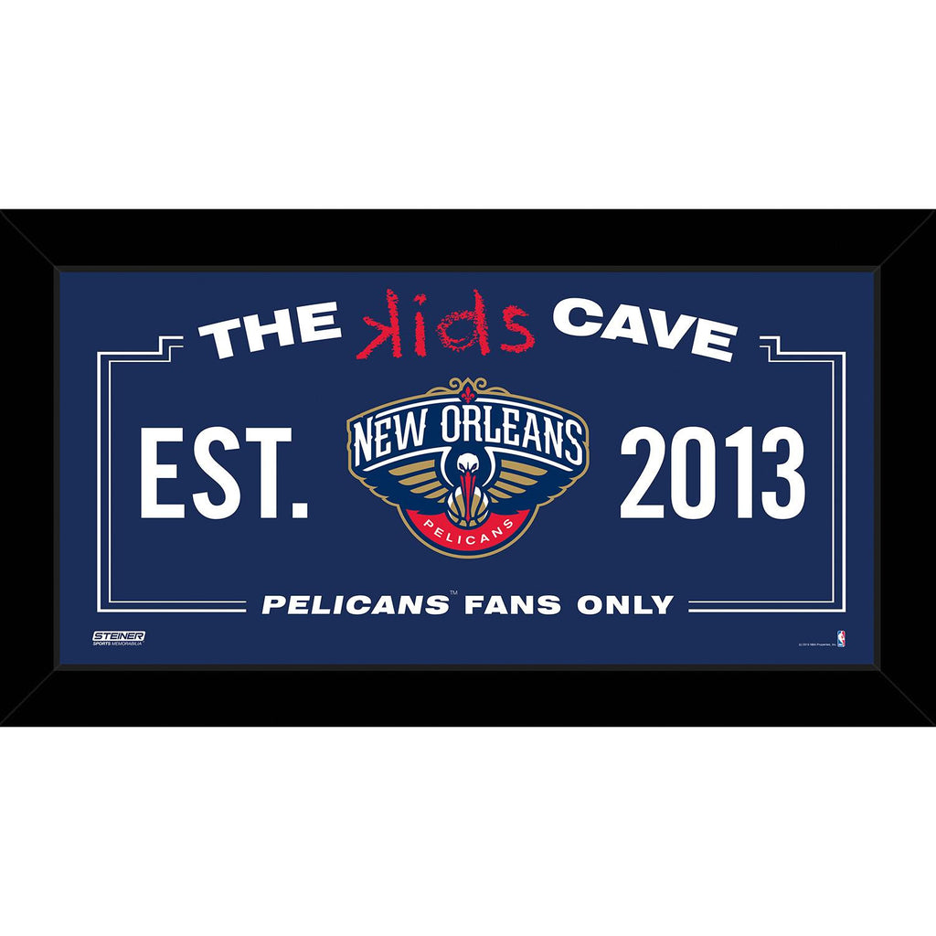 New Orleans Pelicans 10x20 Kids Cave Sign