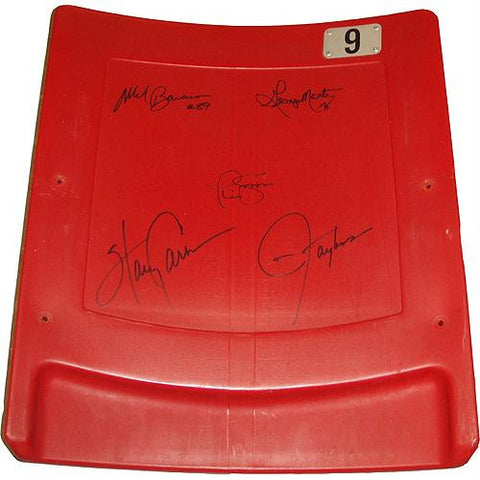 New York Giants Super Bowl XXI 5 Signature Seatback (LE 100)