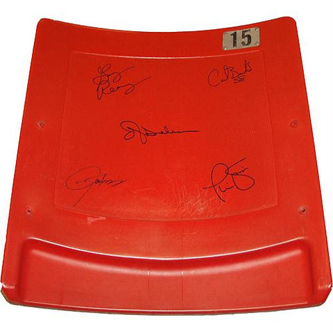 New York Giants Super Bowl XXV 5 Signature Seatback (LE100)