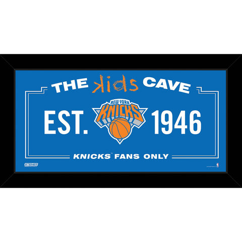 New York Knicks 10x20 Kids Cave Sign