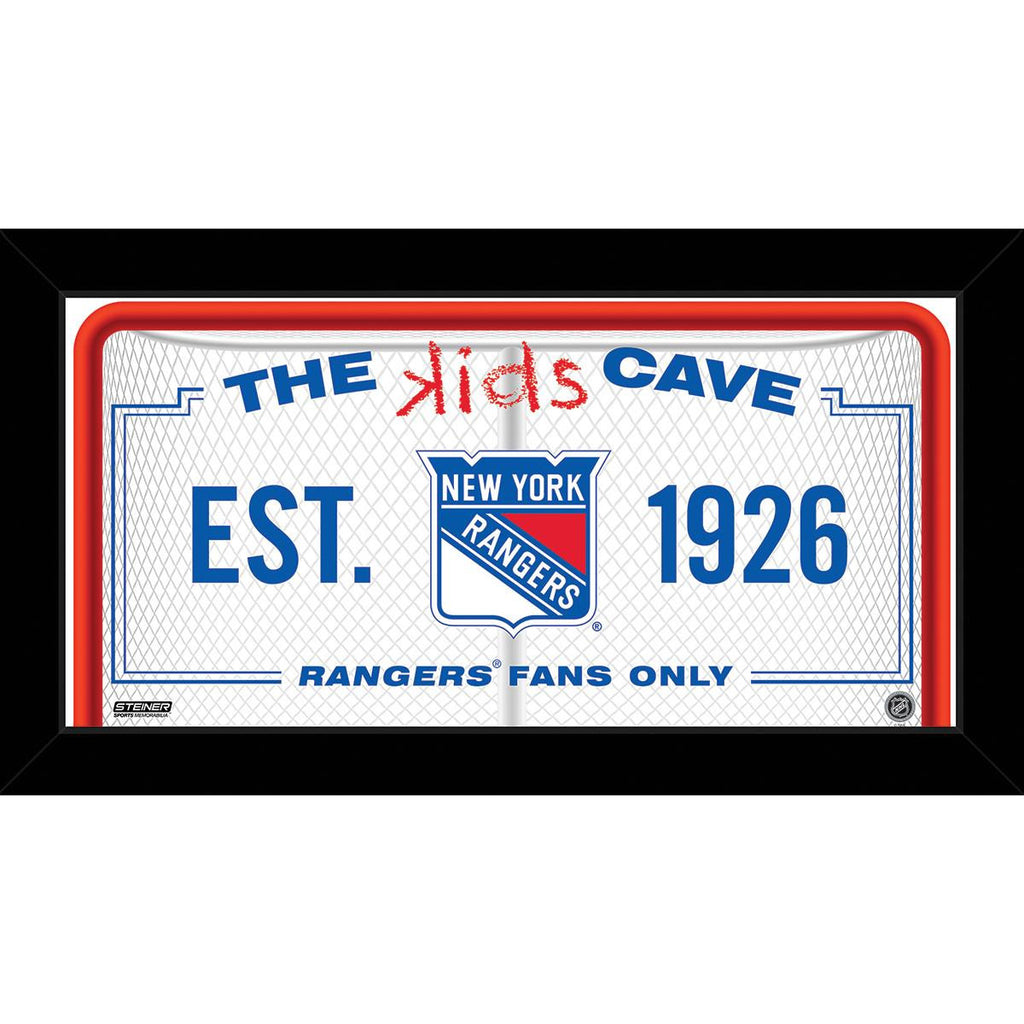 New York Rangers 10x20 Kids Cave Sign