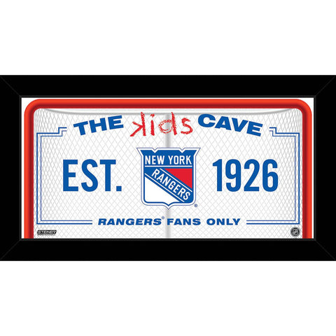 New York Rangers 10x20 Kids Cave Sign